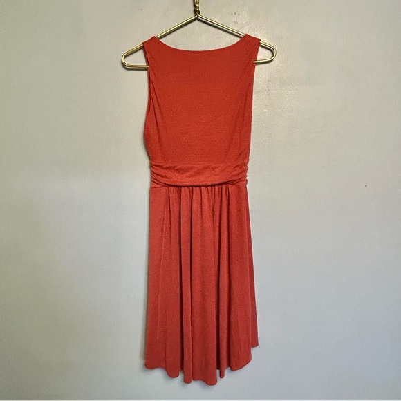 Anthropologie Maeve Nora Orange Dress Size XS Extra Small - Picture 5 of 6